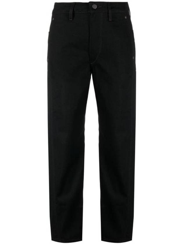 Mid-Rise Twisted Jeans Black - LEMAIRE - BALAAN 2