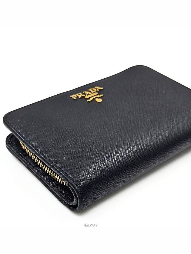 Saffiano medium wallet - PRADA - BALAAN 4