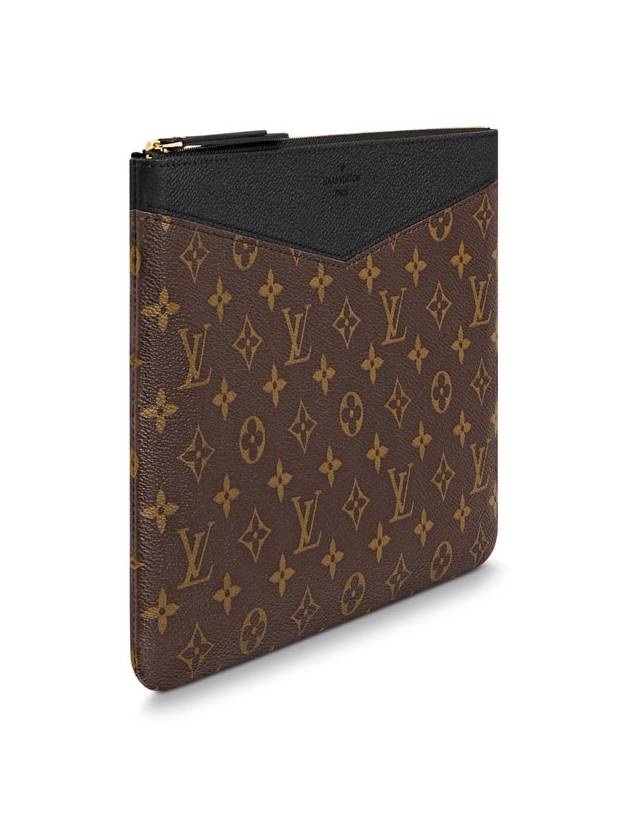 Daily Monogram Pouch Bag Brown Black - LOUIS VUITTON - BALAAN 4