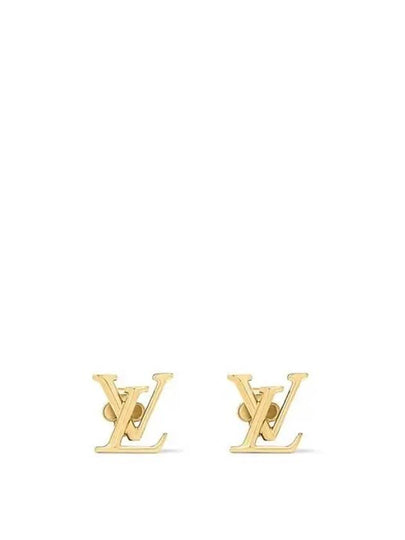 LV Iconic Earrings Gold - LOUIS VUITTON - BALAAN 2