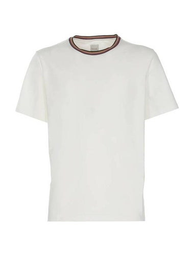 round neck short sleeve t-shirt white - PAUL SMITH - BALAAN 1