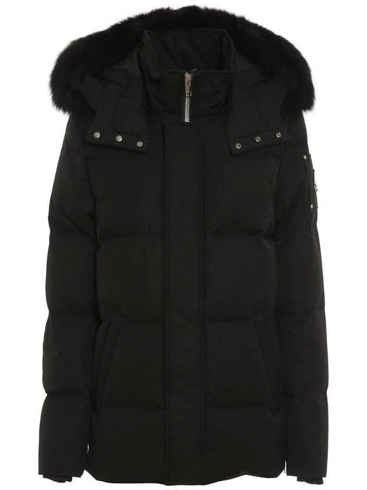 Richardson Black FoFur Hood Padding Black - MOOSE KNUCKLES - BALAAN 1