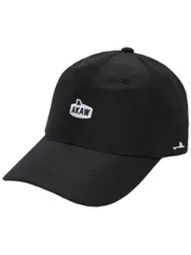 Overfit Metallic Ball Cap Black - AKAW - BALAAN 1