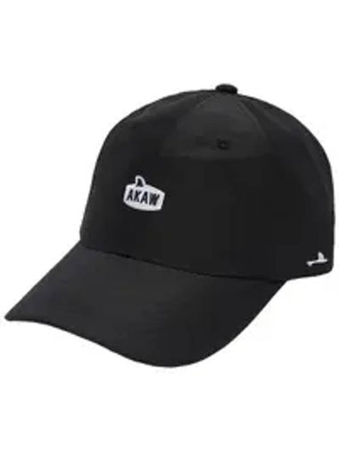 Overfit Metallic Ball Cap Black - AKAW - BALAAN 1