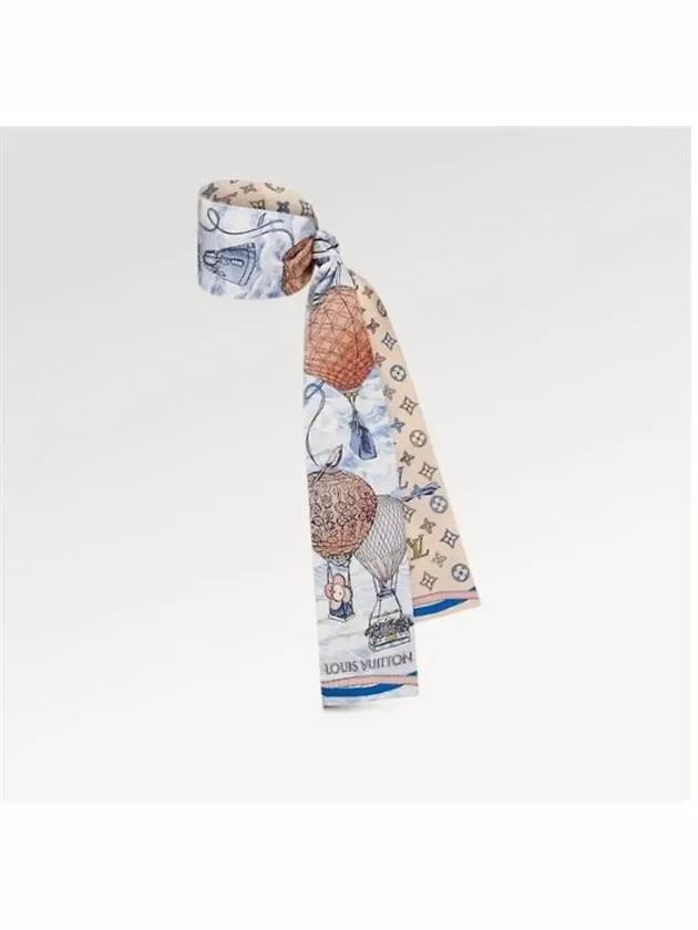 Up And Away Scarf Light Blue - LOUIS VUITTON - BALAAN 4