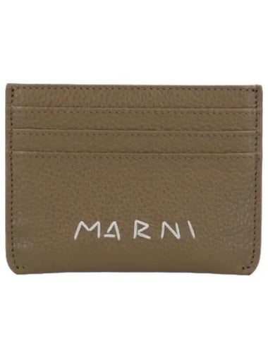 logo card holder crete - MARNI - BALAAN 1