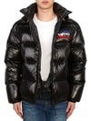 Marcassin Short Down Padding Black - MONCLER - BALAAN 4