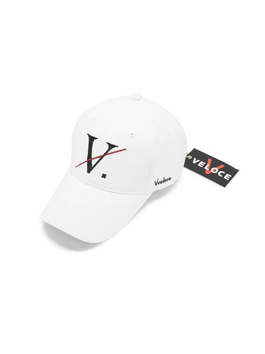 DG Hard Fit Ball Cap White - VVELOCE - BALAAN 1