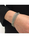 Layered Chain Bracelet Silver - BASSCLEF - BALAAN 7