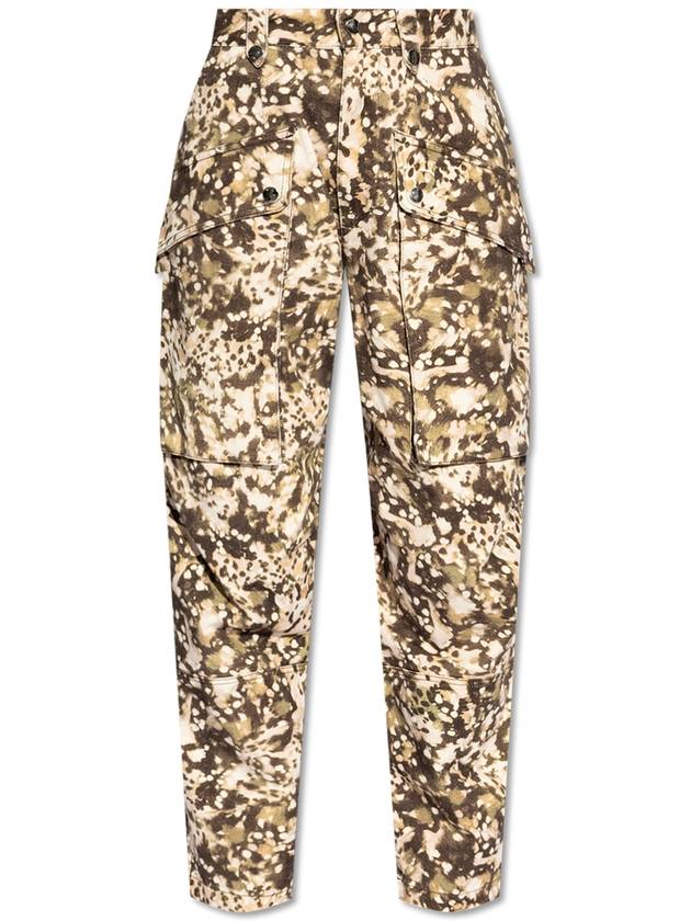 Marant Etoile Pants 'Jannick', Women's, Multicolour - ISABEL MARANT - BALAAN 1