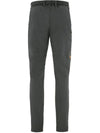 Men's Abisko Trail Stretch Trousers M Dark Grey - FJALL RAVEN - BALAAN 3