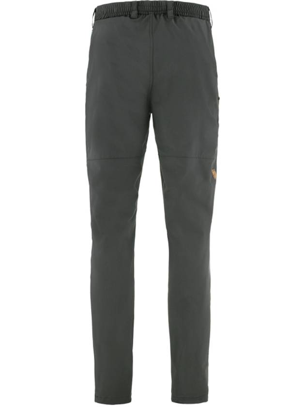 Men's Abisko Trail Stretch Trousers M Dark Grey - FJALL RAVEN - BALAAN 3