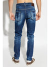 Basic Washing Skater Jeans Blue - DSQUARED2 - BALAAN 6