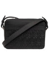 Embossed Gancini Pattern Cross Bag Black - SALVATORE FERRAGAMO - BALAAN 2