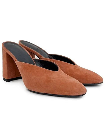 Suede Mule 36 5 Coral Pink 4HA0524 - HERMES - BALAAN 1