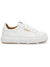 Ladybug Leather Low Top Sneakers White - TORY BURCH - BALAAN 1