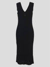 Long Dress 9L00002 M2833 999 Black - MONCLER - BALAAN 3