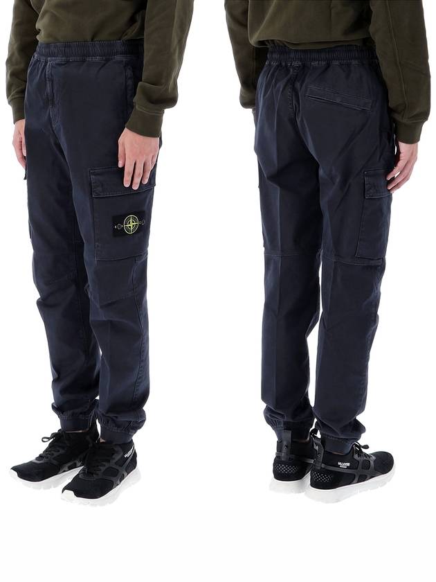 Wappen Patch Cargo Track Pants Navy - STONE ISLAND - BALAAN 2