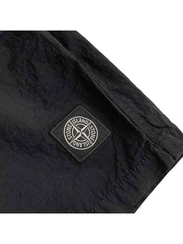 Swimming Nylon Trunk Shorts Black - STONE ISLAND - BALAAN 6