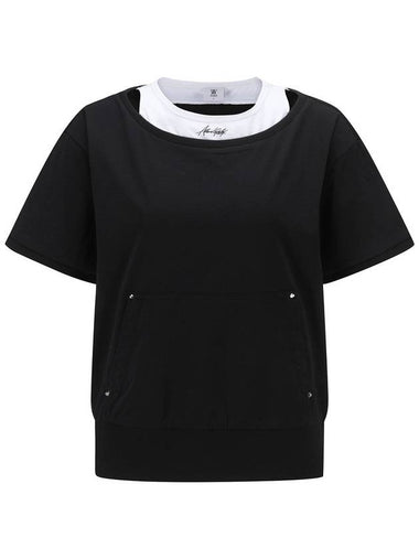 WOMEN LAYERED DETAIL SHIRTBK - ANEWGOLF - BALAAN 1