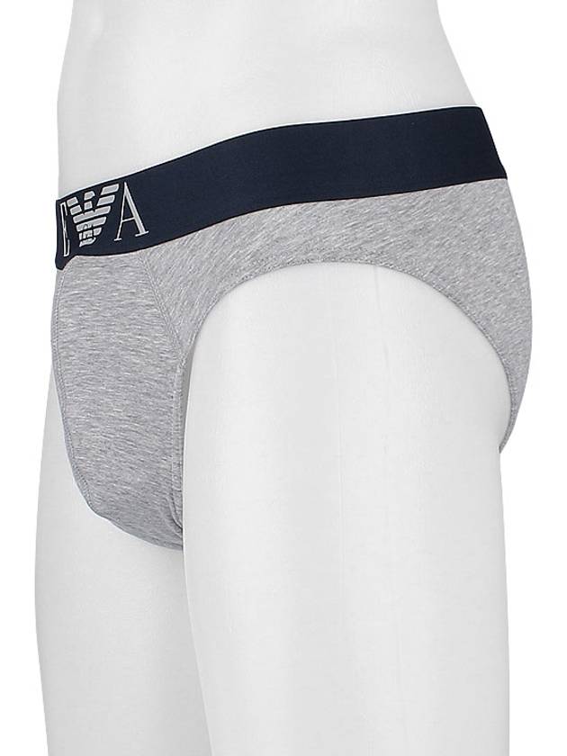 Shiny triangle briefs (110814 3R755 00948) - EMPORIO ARMANI - BALAAN 3