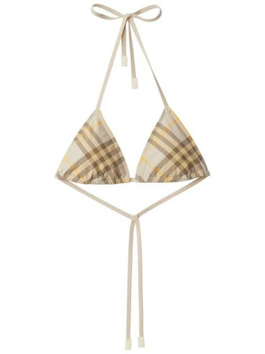 Check Print Bikini Top 8089885 - BURBERRY - BALAAN 1