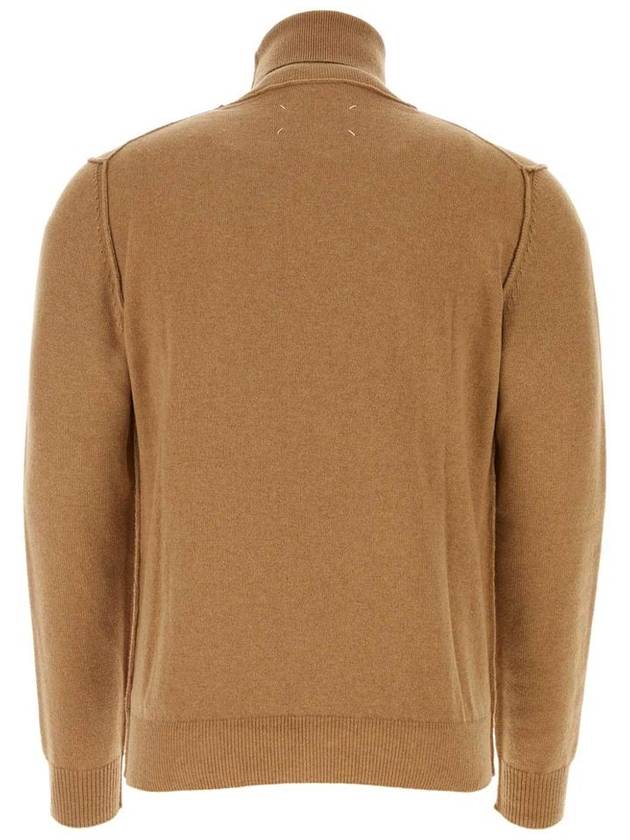 Cashmere Turtleneck Beige - MAISON MARGIELA - BALAAN 3