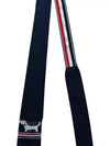 Hector Pointel Knit Silk Tie Navy - THOM BROWNE - BALAAN 4