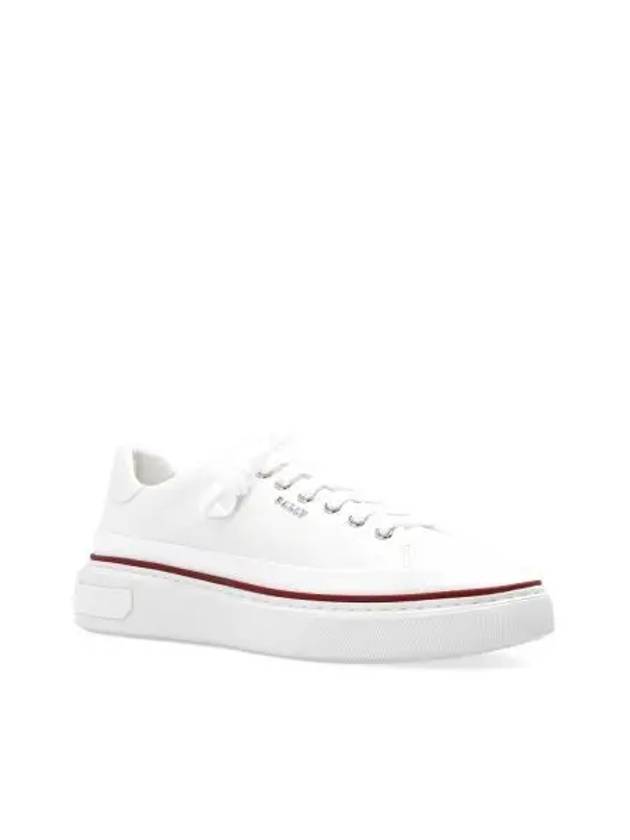 MAILY leather low-top sneakers white - BALLY - BALAAN 2