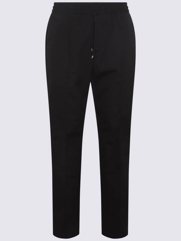 Valentino Garavani Black Wool Pants - VALENTINO - BALAAN 1