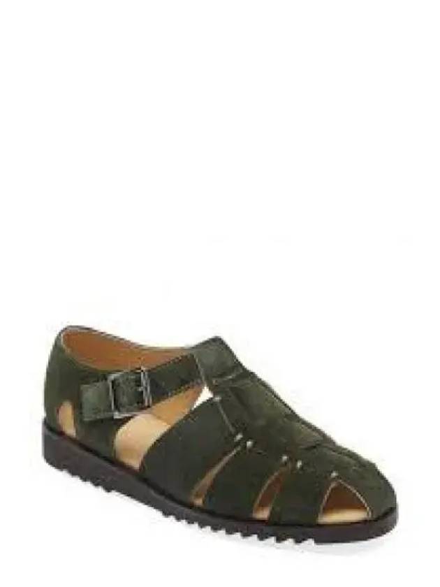 Pacific Buckle Gladiator Sandals Green - PARABOOT - BALAAN 2