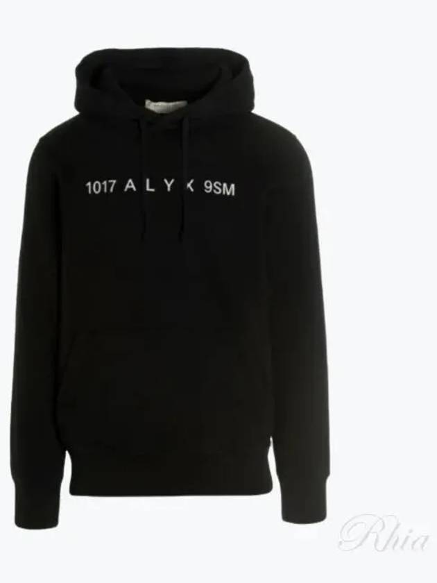 Hooded Sweatshirt AAUSW0185FA01 BLK0001 - 1017 ALYX 9SM - BALAAN 2