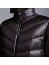 Padded Wool Cardigan Black - MONCLER - BALAAN 5