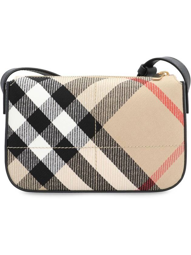 Snip Check Cross Bag Sand - BURBERRY - BALAAN 5