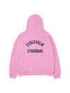 Men's Logo Print Hoodie Pink - STOCKHOLM SYNDROME - BALAAN 2