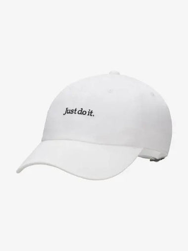 Club Unstructured Ball Cap White - NIKE - BALAAN 1