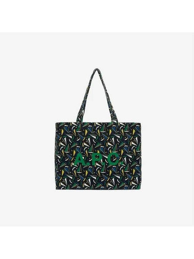 Lou Diane boat print tote bag black - A.P.C. - BALAAN 1