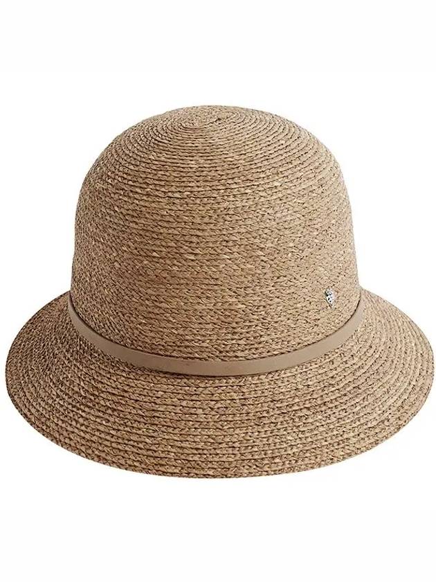 Besa 6 Cloche Hat Raffia Straw Nougat Nut - HELEN KAMINSKI - BALAAN 2