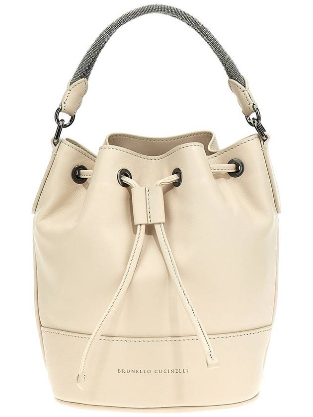 Beige Monile bucket bag MBHED2580C8905 - BRUNELLO CUCINELLI - BALAAN 2