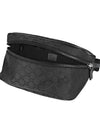 GG Fabric Waist Bag Black - GUCCI - BALAAN 7