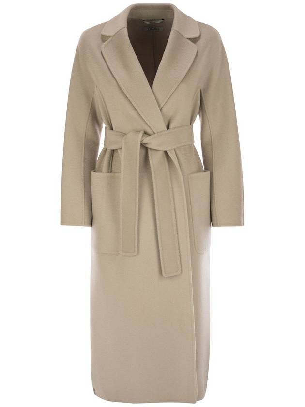 Amore Wool Cashmere Single Coat Beige - S MAX MARA - BALAAN 2