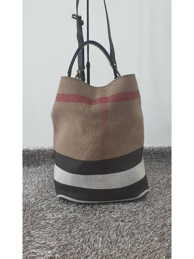 Ashby Black Hobo Bag - BURBERRY - BALAAN 1