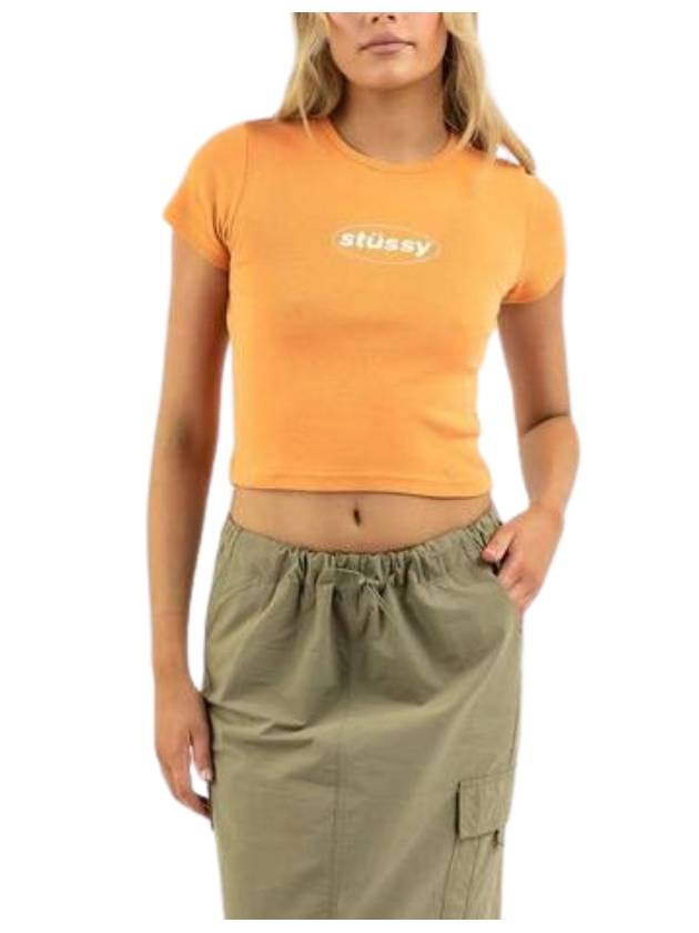 Soul Lip Short Sleeve T Shirt Orange - STUSSY - BALAAN 1