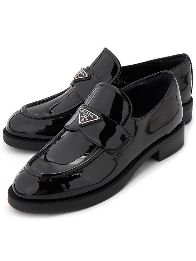 Patent Leather Loafers Black - PRADA - BALAAN 2