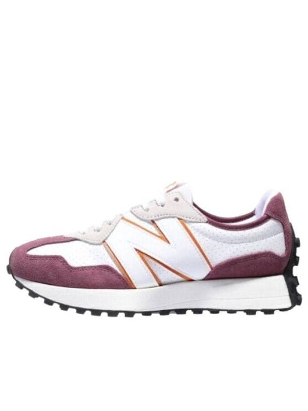 327 Low Top Sneakers Plum White - NEW BALANCE - BALAAN 2