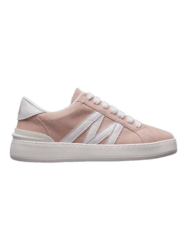 Monaco Trainer Low Top Sneakers Light Pink - MONCLER - BALAAN 1