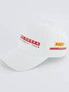 Pirelli Fabric Ball Cap White - PRADA - BALAAN 2