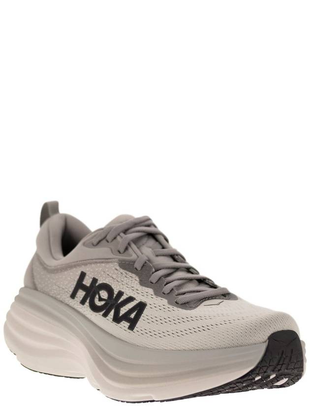 Bondi 8 Low Top Sneakers Grey - HOKA ONE ONE - BALAAN 3