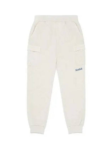 KODAK Apparel Trip Pigment Jogger Pants Women IVORY - KODO - BALAAN 1