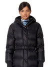 Belted puffa long padding black 2OU046 - KENZO - BALAAN 5